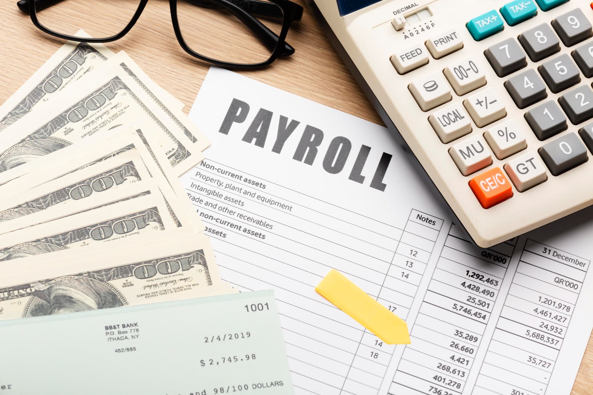 Payroll services — processing pay runs and remittances